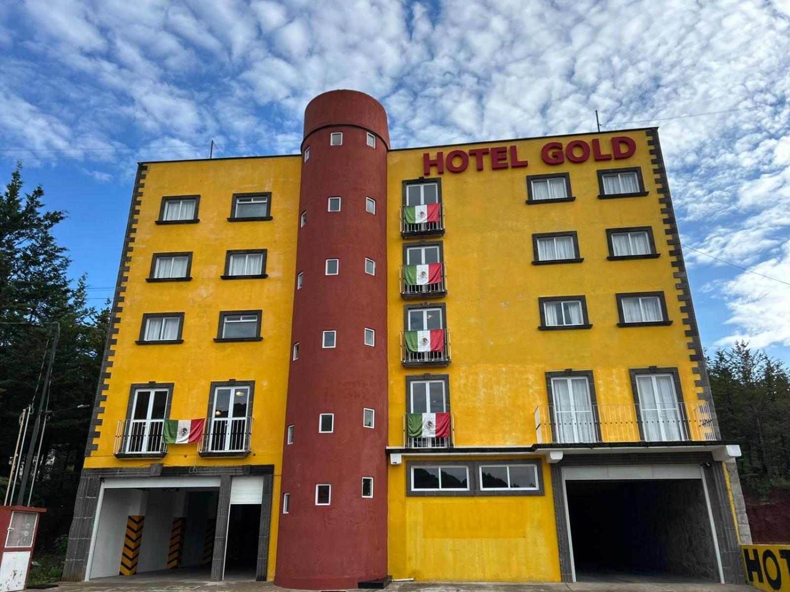 Hotel Gold 埃尔奥罗德伊达尔戈 外观 照片